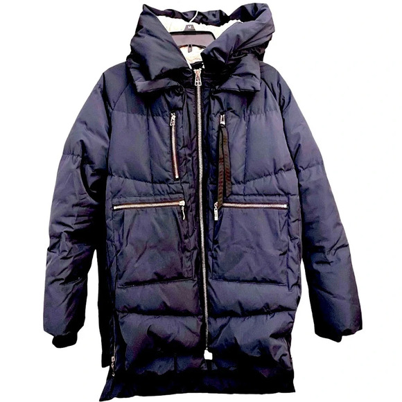 Orolay Women’s Thickened Down Jacket Navy S - Picture 5 of 11